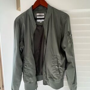 Goodfellow & Co Olive Bomber Jacket